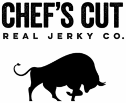 CHEF'S CUT REAL JERKY CO. Logo (USPTO, 08/26/2020)