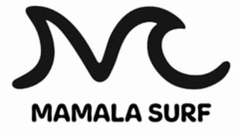M MAMALA SURF Logo (USPTO, 09/10/2020)