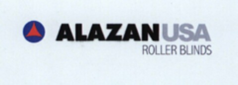 ALAZAN USA ROLLER BLINDS Logo (USPTO, 11/20/2009)