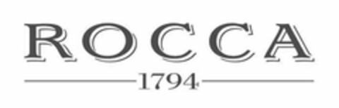 ROCCA 1794 Logo (USPTO, 12/18/2009)