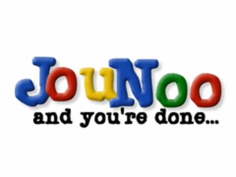 JOUNOO AND YOU'RE DONE... Logo (USPTO, 09.03.2010)