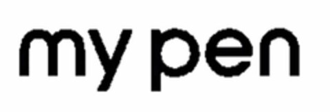 MY PEN Logo (USPTO, 13.04.2010)