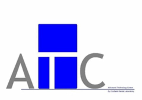 ATC ADVANCED TECHNOLOGY CENTER BY: BURBANK DENTAL LABORATORY Logo (USPTO, 23.04.2010)