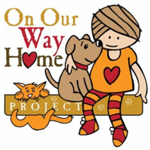 ON OUR WAY HOME PROJECT Logo (USPTO, 10/12/2010)