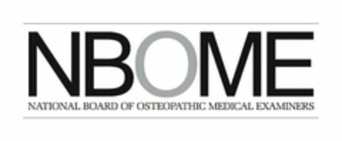 NBOME NATIONAL BOARD OF OSTEOPATHIC MEDICAL EXAMINERS Logo (USPTO, 14.10.2010)