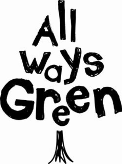 ALL WAYS GREEN Logo (USPTO, 05.11.2010)