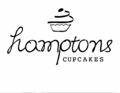 HAMPTONS CUPCAKES Logo (USPTO, 11.05.2011)