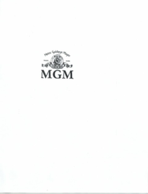 MGM METRO GOLDWYN MAYER TRADE MARK ARS GRATIA ARTIS Logo (USPTO, 13.06.2011)