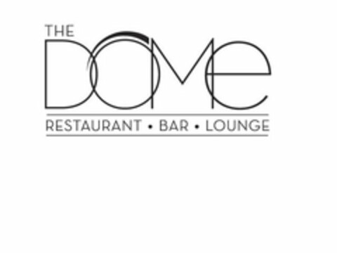 THE DOME RESTAURANT BAR LOUNGE Logo (USPTO, 22.07.2011)