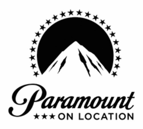 PARAMOUNT ON LOCATION Logo (USPTO, 21.09.2011)