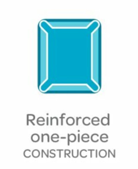 REINFORCED ONE-PIECE CONSTRUCTION Logo (USPTO, 10/30/2011)