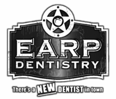 EARP DENTISTRY THERE'S A NEW DENTIST IN TOWN Logo (USPTO, 01.12.2011)