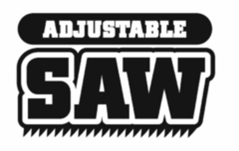 ADJUSTABLE SAW Logo (USPTO, 09.03.2012)