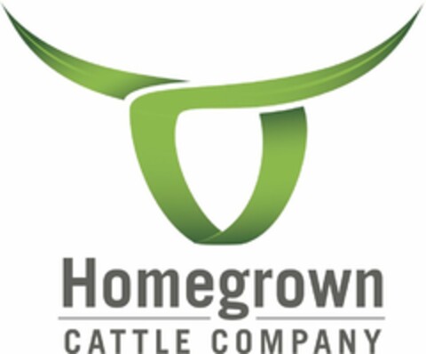 HOMEGROWN CATTLE COMPANY Logo (USPTO, 17.06.2012)