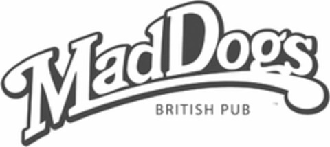 MADDOGS BRITISH PUB Logo (USPTO, 07/05/2012)