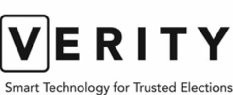 V E R I T Y SMART TECHNOLOGY FOR TRUSTED ELECTIONS Logo (USPTO, 08/31/2012)