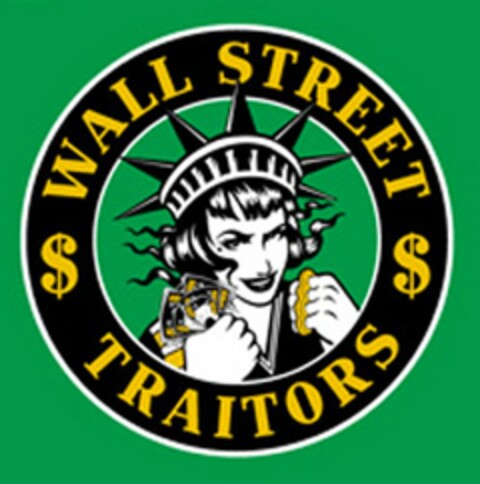 $ WALL STREET $ TRAITORS Logo (USPTO, 12.02.2013)