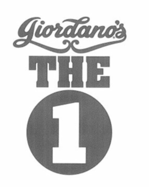 GIORDANO'S THE 1 Logo (USPTO, 24.05.2013)
