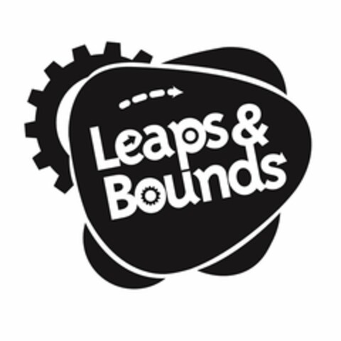 LEAPS & BOUNDS Logo (USPTO, 30.07.2014)