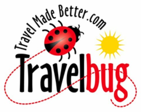 TRAVEL MADE BETTER .COM TRAVELBUG Logo (USPTO, 18.11.2014)