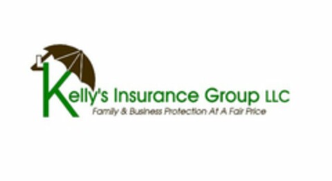 KELLY'S INSURANCE GROUP LLC FAMILY & BUSINESS PROTECTION AT A FAIR PRICE Logo (USPTO, 20.02.2015)