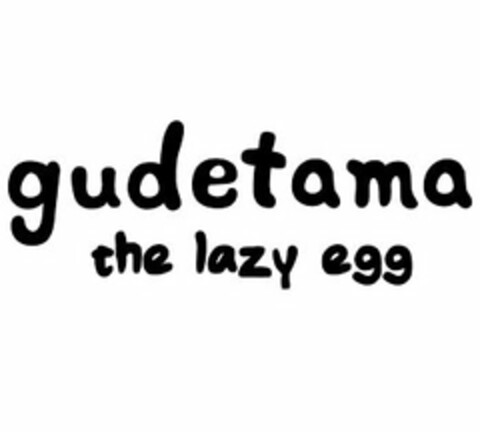 GUDETAMA THE LAZY EGG Logo (USPTO, 09/02/2015)