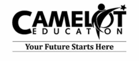 CAMELOT EDUCATION YOUR FUTURE STARTS HERE Logo (USPTO, 10/21/2015)