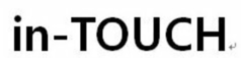 IN TOUCH Logo (USPTO, 01.08.2016)