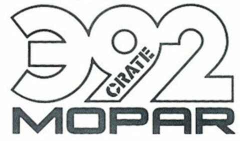 392 CRATE MOPAR Logo (USPTO, 11/18/2016)