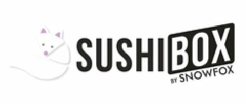 SUSHI BOX BY SNOWFOX Logo (USPTO, 31.07.2017)