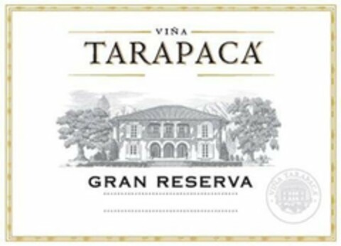 VIÑA TARAPACÁ GRAN RESERVA Logo (USPTO, 04.08.2017)