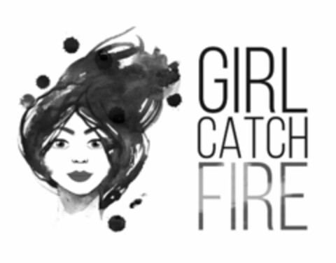 GIRL CATCH FIRE Logo (USPTO, 27.09.2017)