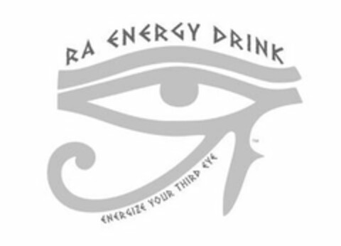 RA ENERGY DRINK ENERGIZE YOUR THIRD EYE Logo (USPTO, 19.03.2018)