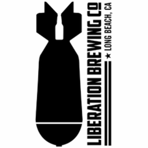 LIBERATION BREWING CO LONG BEACH, CA Logo (USPTO, 04/19/2018)