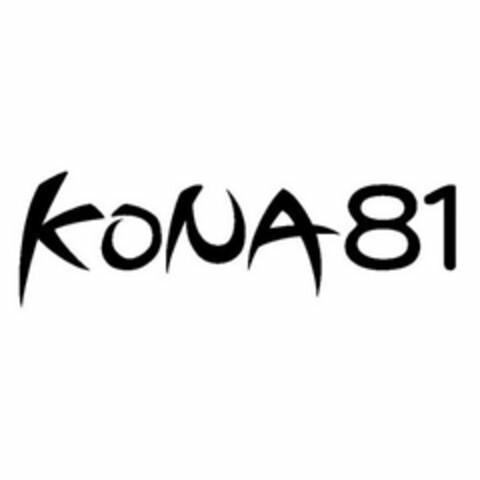 KONA81 Logo (USPTO, 05/24/2018)