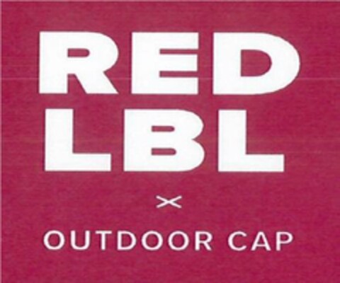 RED LBL OUTDOOR CAP Logo (USPTO, 06/25/2018)