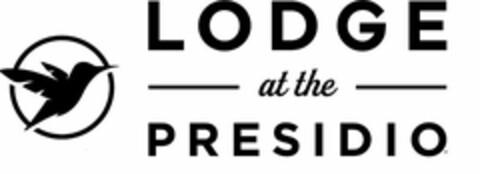 LODGE AT THE PRESIDIO Logo (USPTO, 08/20/2018)