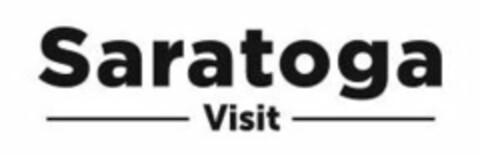 SARATOGA VISIT Logo (USPTO, 24.10.2018)