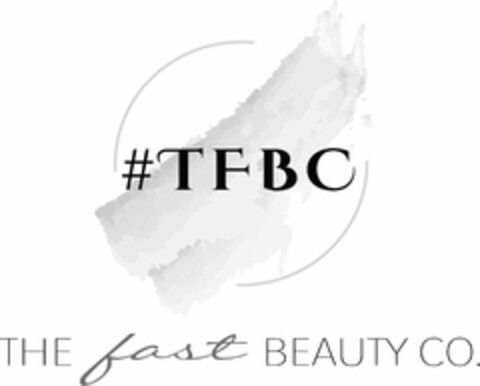 #TFBC THE FAST BEAUTY CO. Logo (USPTO, 10/26/2018)