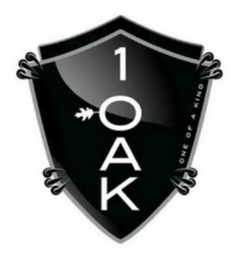 1 OAK ONE OF A KIND Logo (USPTO, 19.04.2019)