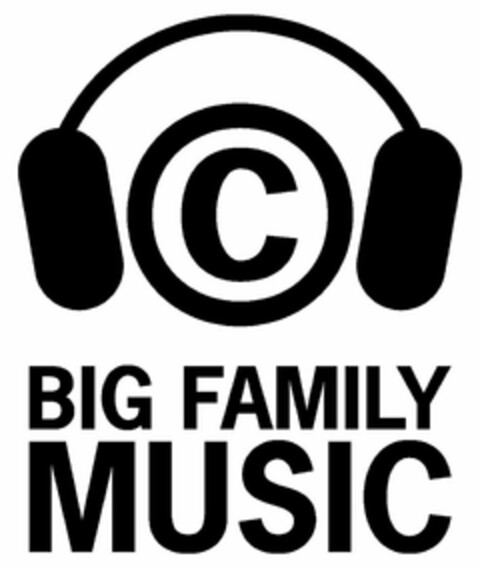 C BIG FAMILY MUSIC Logo (USPTO, 05/09/2019)