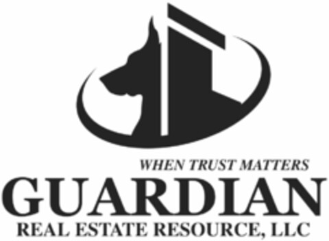 WHEN TRUST MATTERS GUARDIAN REAL ESTATE RESOURCE, LLC Logo (USPTO, 05/30/2019)