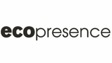 ECOPRESENCE Logo (USPTO, 09/20/2019)