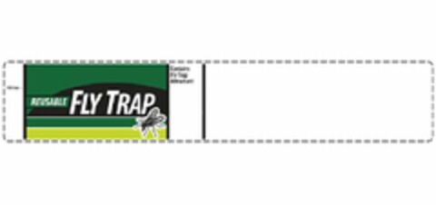 FILL LINE REUSABLE FLY TRAP CONTAINS FLY TRAP ATTRACTANT Logo (USPTO, 16.10.2019)