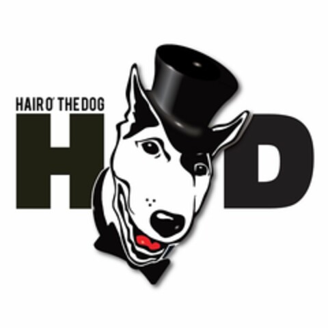 HAIR O' THE DOG HD Logo (USPTO, 01/16/2020)