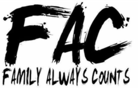 FAC FAMILY ALWAYS COUNTS Logo (USPTO, 25.01.2020)