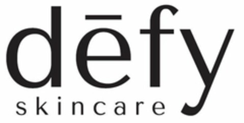 DEFY SKINCARE Logo (USPTO, 16.04.2020)