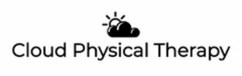 CLOUD PHYSICAL THERAPY Logo (USPTO, 05/12/2020)