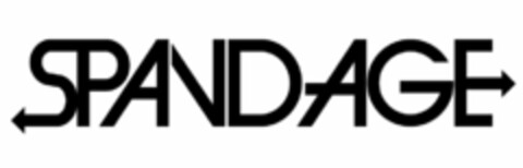 SPANDAGE Logo (USPTO, 07/16/2020)