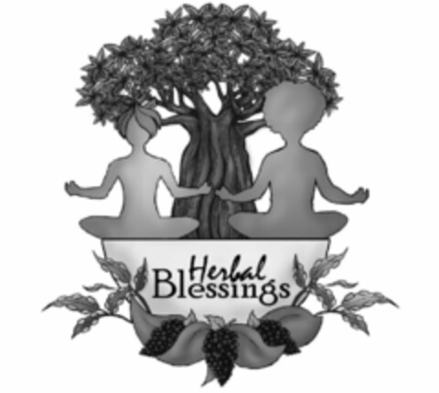 HERBAL BLESSINGS Logo (USPTO, 16.07.2020)